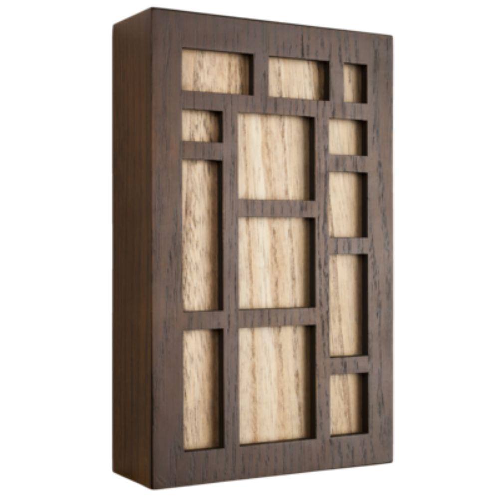 Heath Zenith Brown Wood Wireless Door Chime Kit