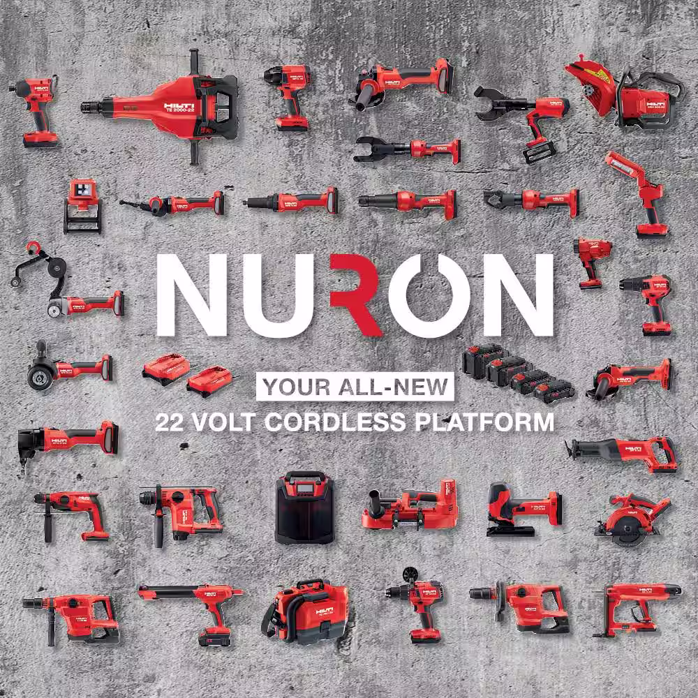 Hilti HDE 500 22-Volt Nuron 16.9 oz. Li-Ion Cordless Adhesive Dispenser with HIT-CB 500 Black Cartridge Holder