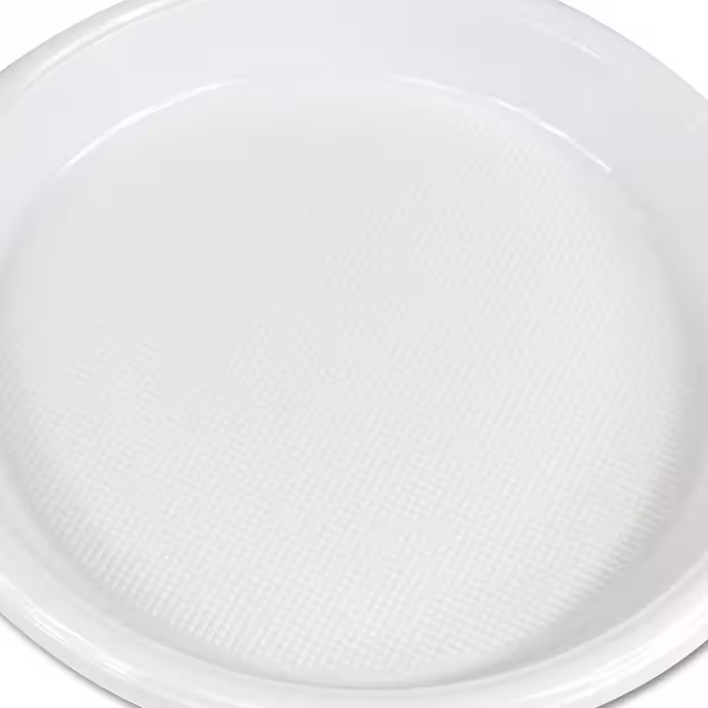 Boardwalk Hi-Impact 10 in. White Disposable Plastic Plates (500-Carton)