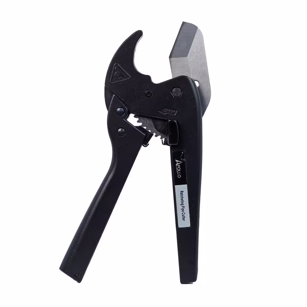 Apollo 1/8 in. to 1-1/4 in. Ratcheting PVC Pipe and Tubing Cutter