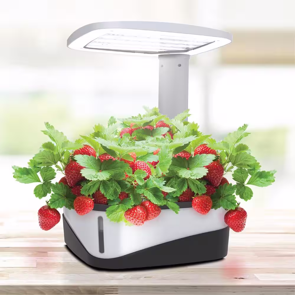 Feit Electric 20 in. 37-Watt Integrated Full Spectrum LED Non-Dimmable Indoor Table Top Plant Grow Light Fixture Daylight