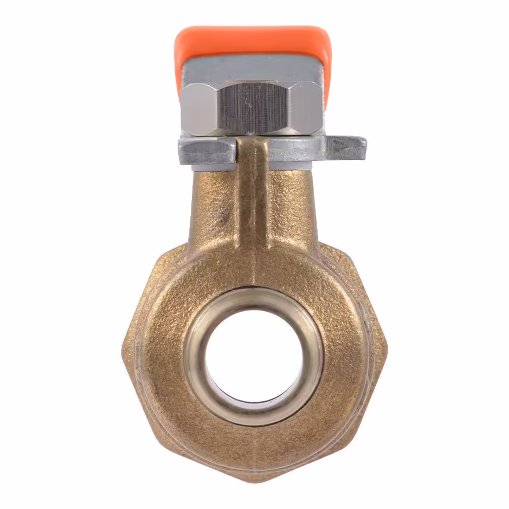 SharkBite 1/2 in. PEX Crimp x 1/2 in. FNPT Brass Female Threaded Ball Valve
