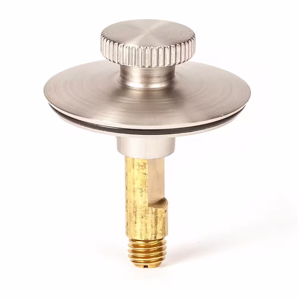 PF WaterWorks Lift n Turn Bathtub Stopper BN