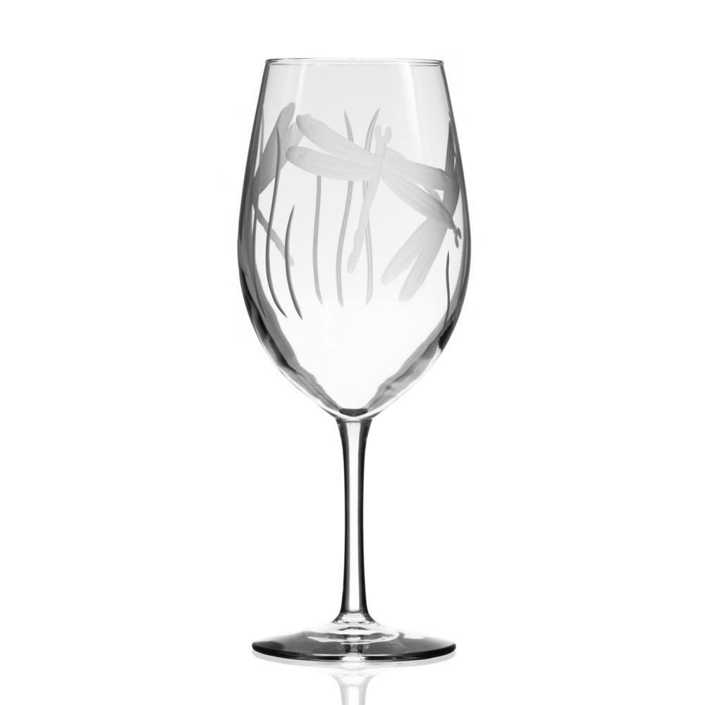 Rolf Glass Dragonfly 18 fl.oz All Purpose Wine Glasses (Set of 4)