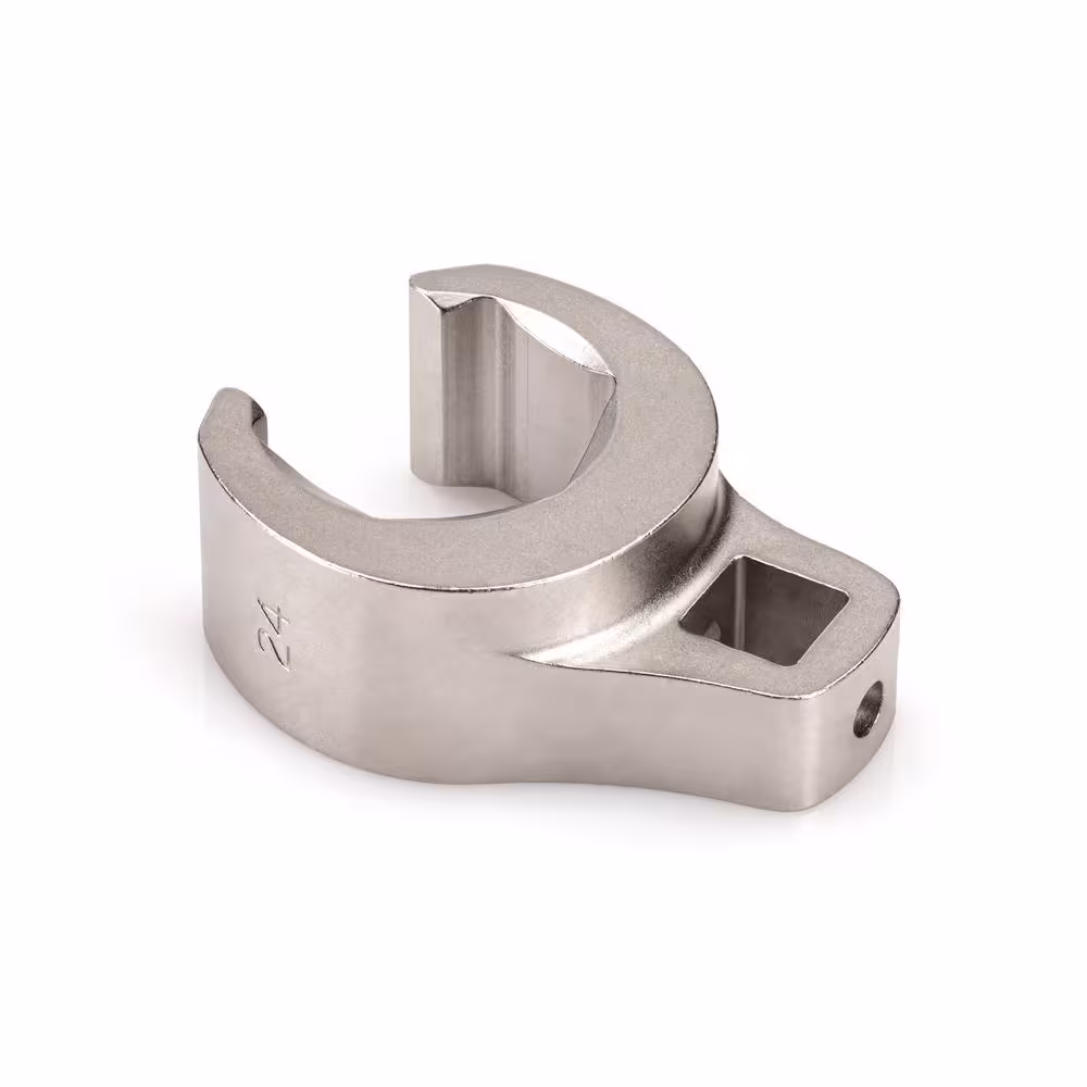TEKTON 3/8 Inch Drive x 24 mm 6-Point Flare Nut Crowfoot Wrench