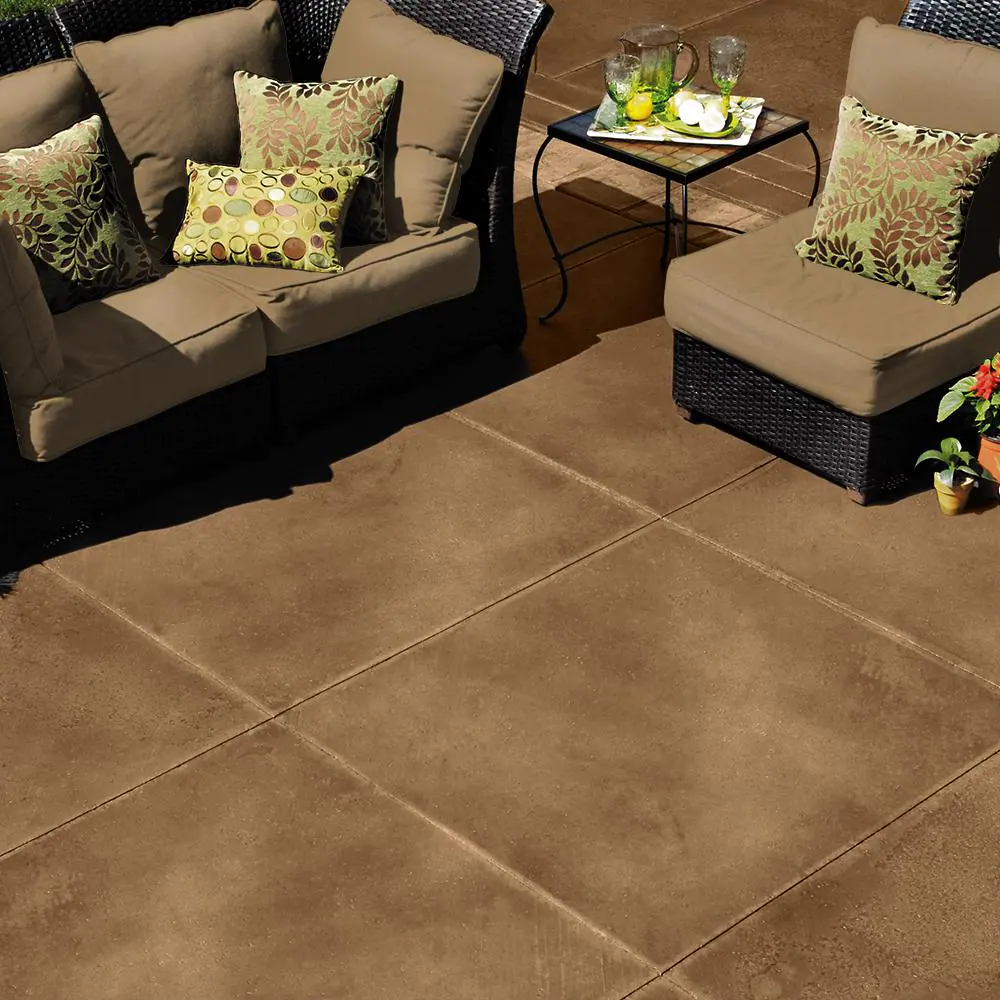 BEHR PREMIUM 1 gal. #DCS-801 Copper Canyon Semi-Transparent Flat Interior/Exterior Decorative Concrete Stain