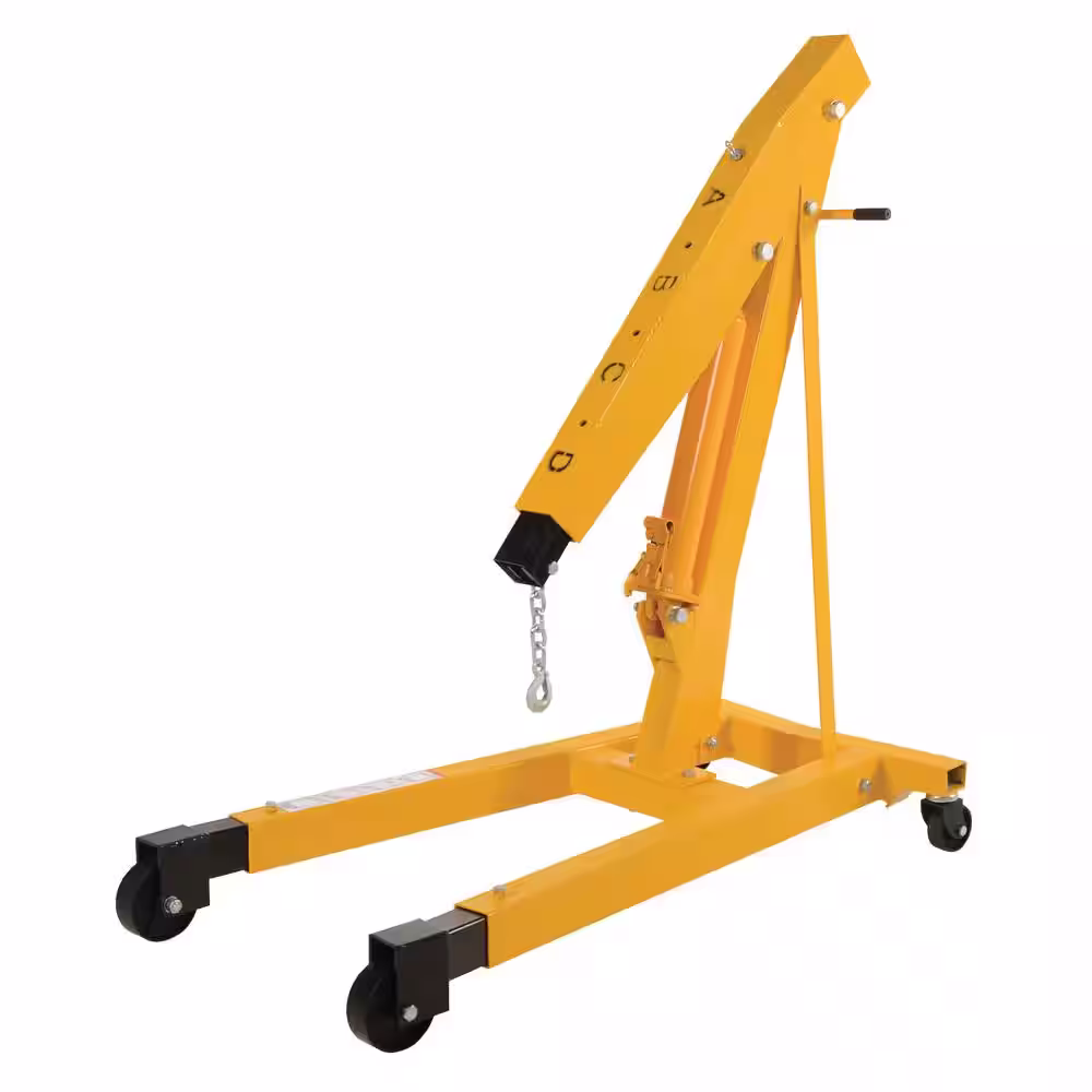 Vestil 6000 lb. Capacity Engine Hoist with Telescopic Legs