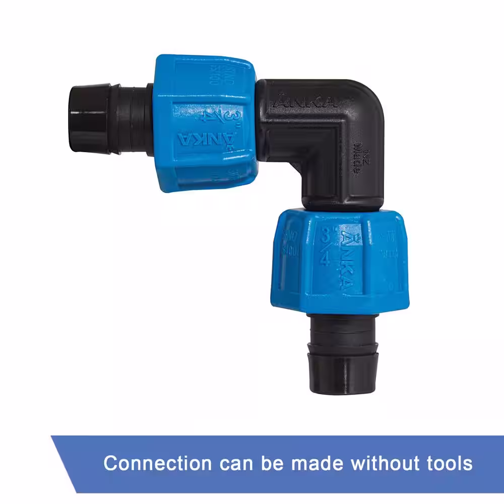 Watts ANKA 3/4 in. Fiberglass Reinforced Nylon 90-Degree Elbow with Barb Connections