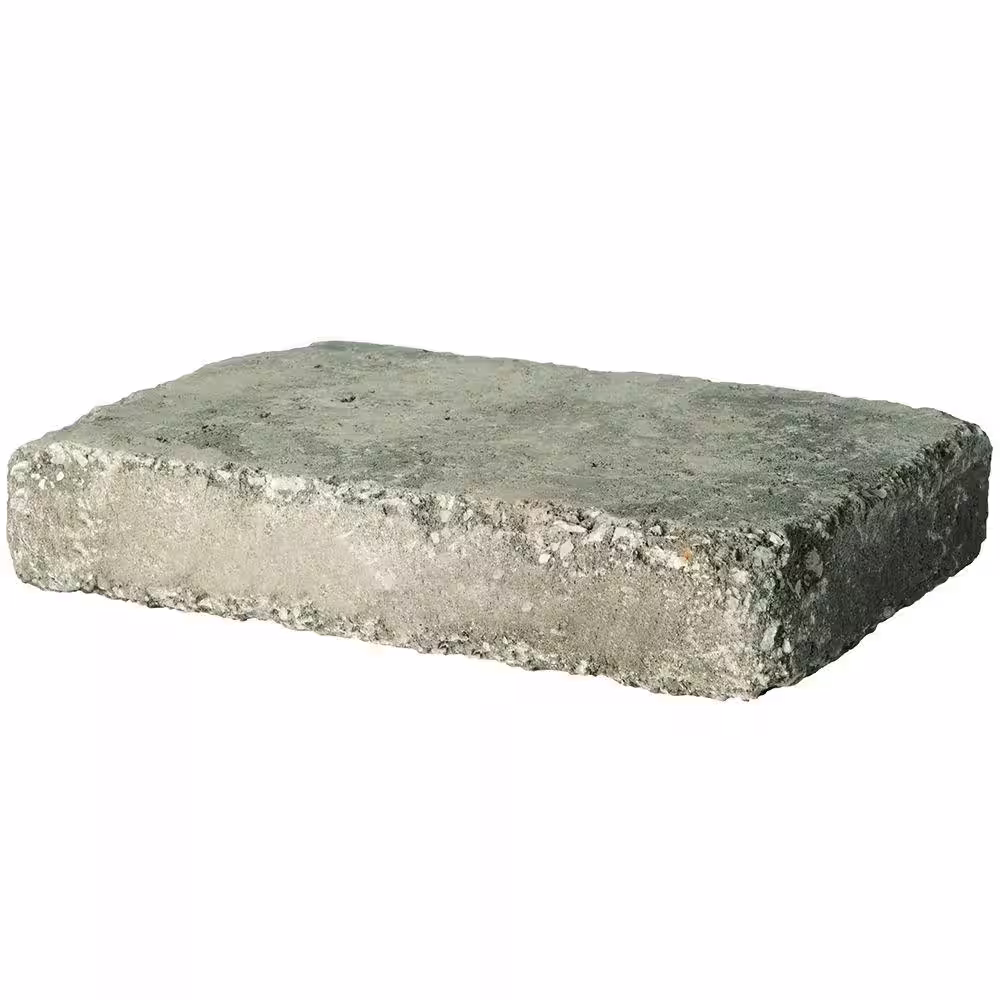 Pavestone RumbleStone 98 in. x 49 in. x 10.5 in. Greystone Concrete Raised Garden Bed