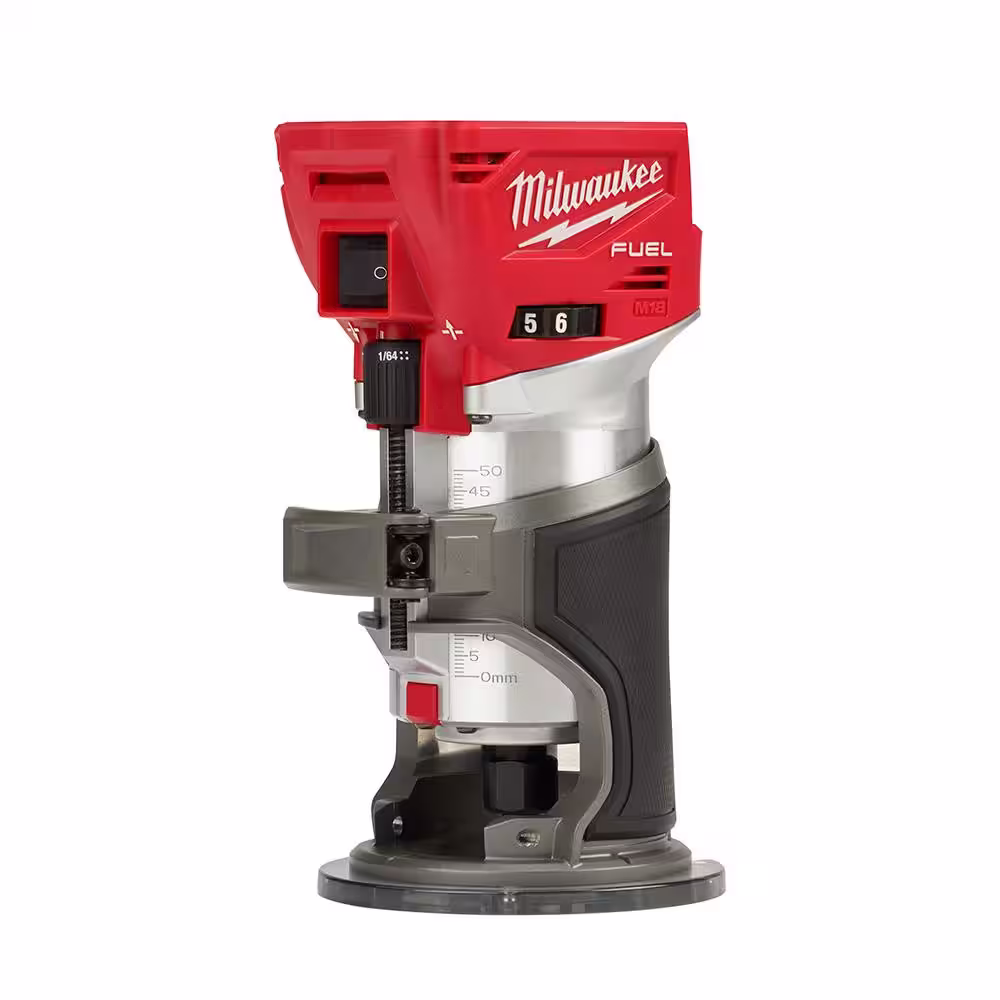 Milwaukee M18 FUEL 18V Lithium-Ion Brushless Cordless Compact Router with M18 5.0 Ah Battery