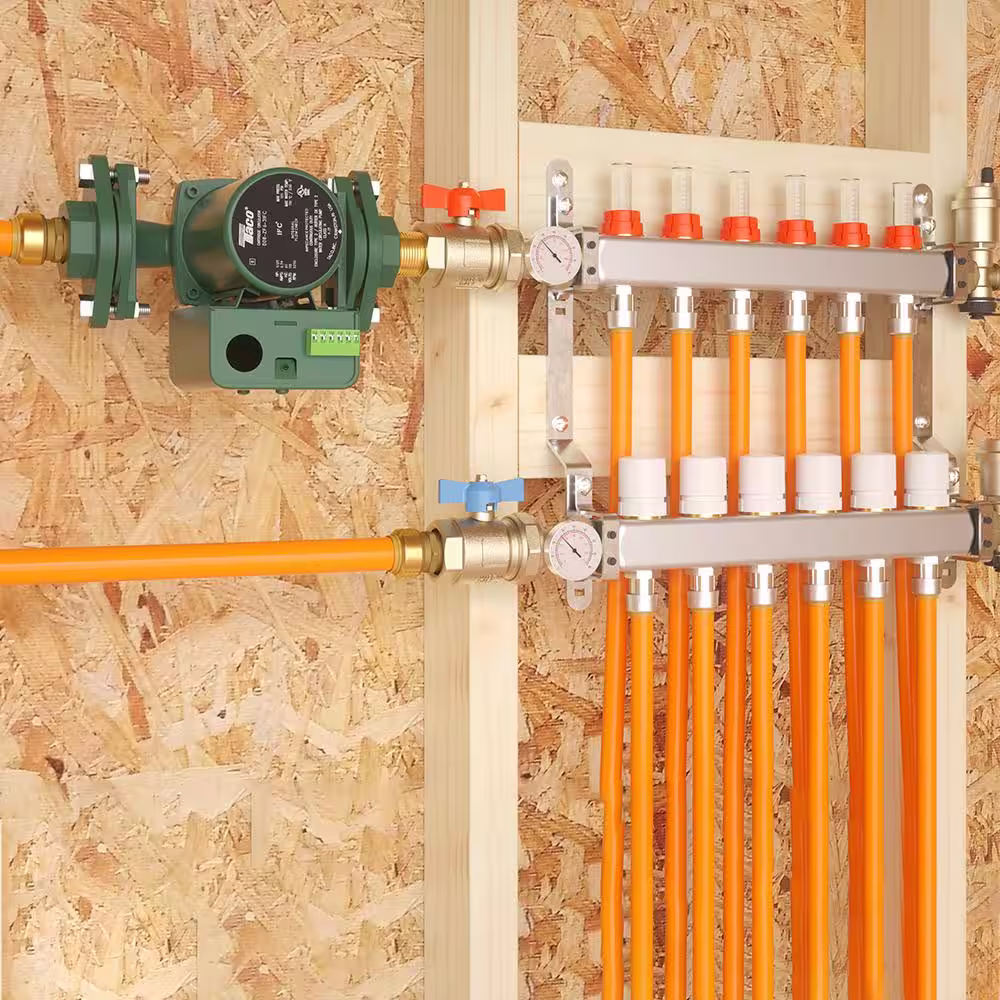 SharkBite 1 in. x 100 ft. Coil Oxygen Barrier Radiant Heating PEX-C Pipe
