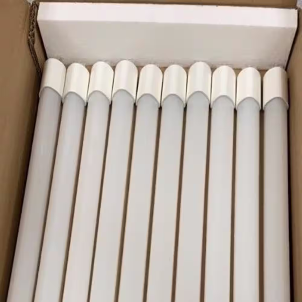 toggled 8-Watt 24 in. Linear T8 LED Tube Light Bulb Soft White 3000K (30-Pack)