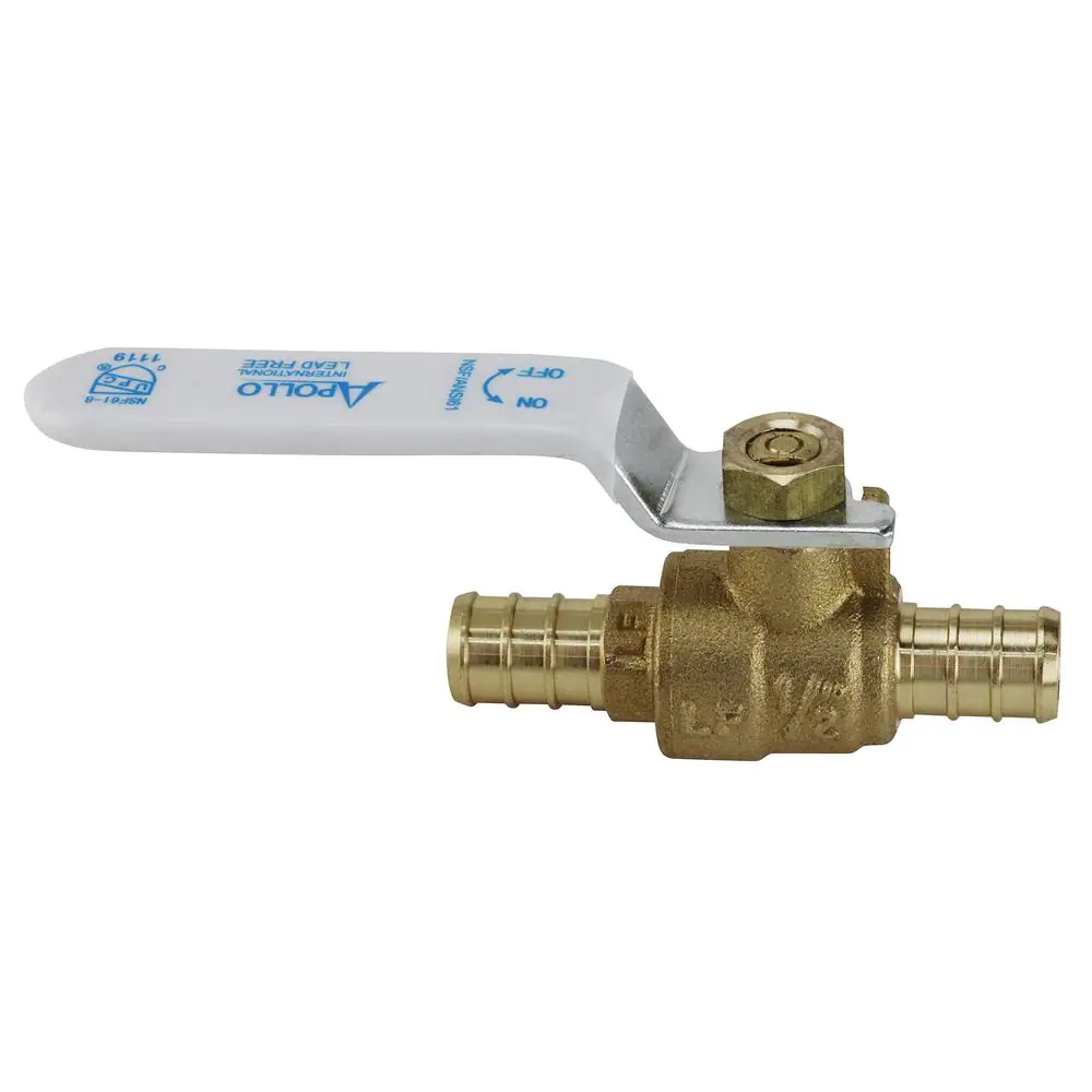 Apollo 1/2 in. Brass PEX-B Barb Ball Valve