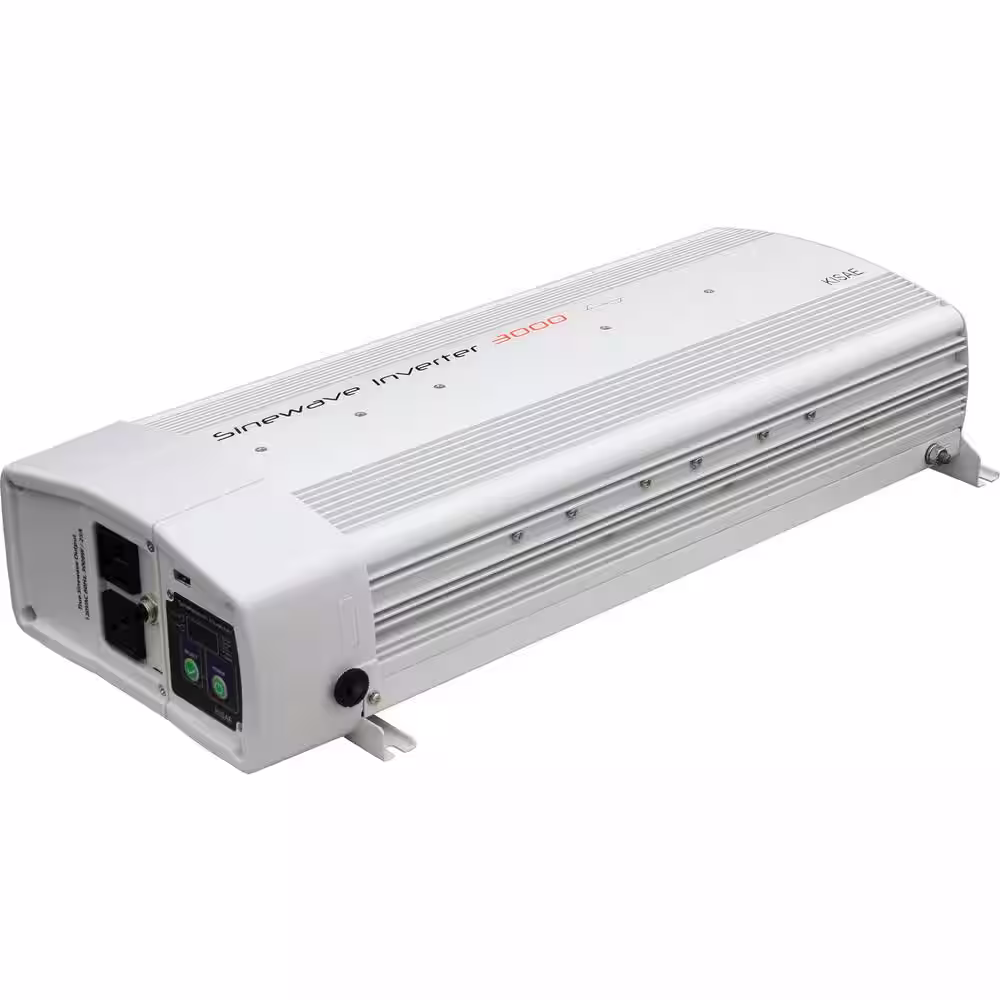 KISAE 2000-Watt Sine Wave Inverter with Transfer Switch