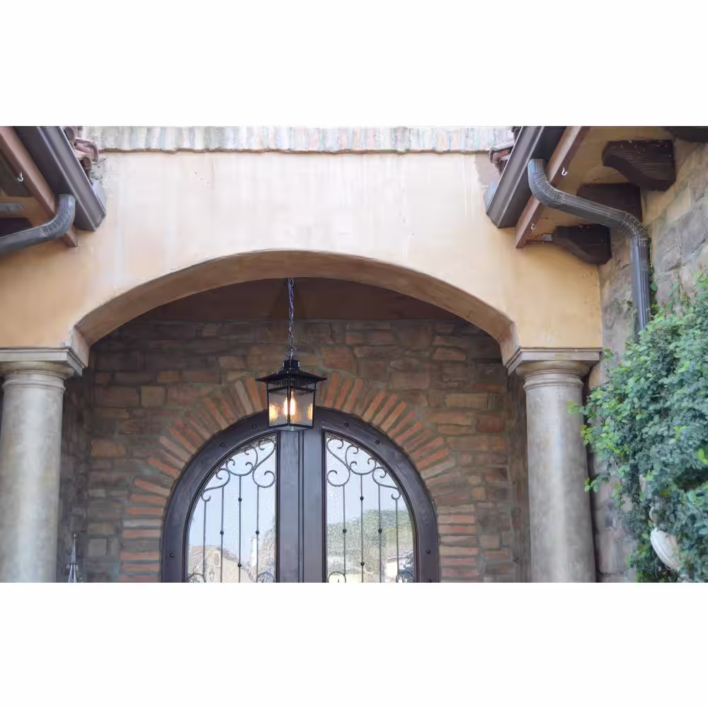None Cullen Black 1-Light Imperial Outdoor Hanging Lantern