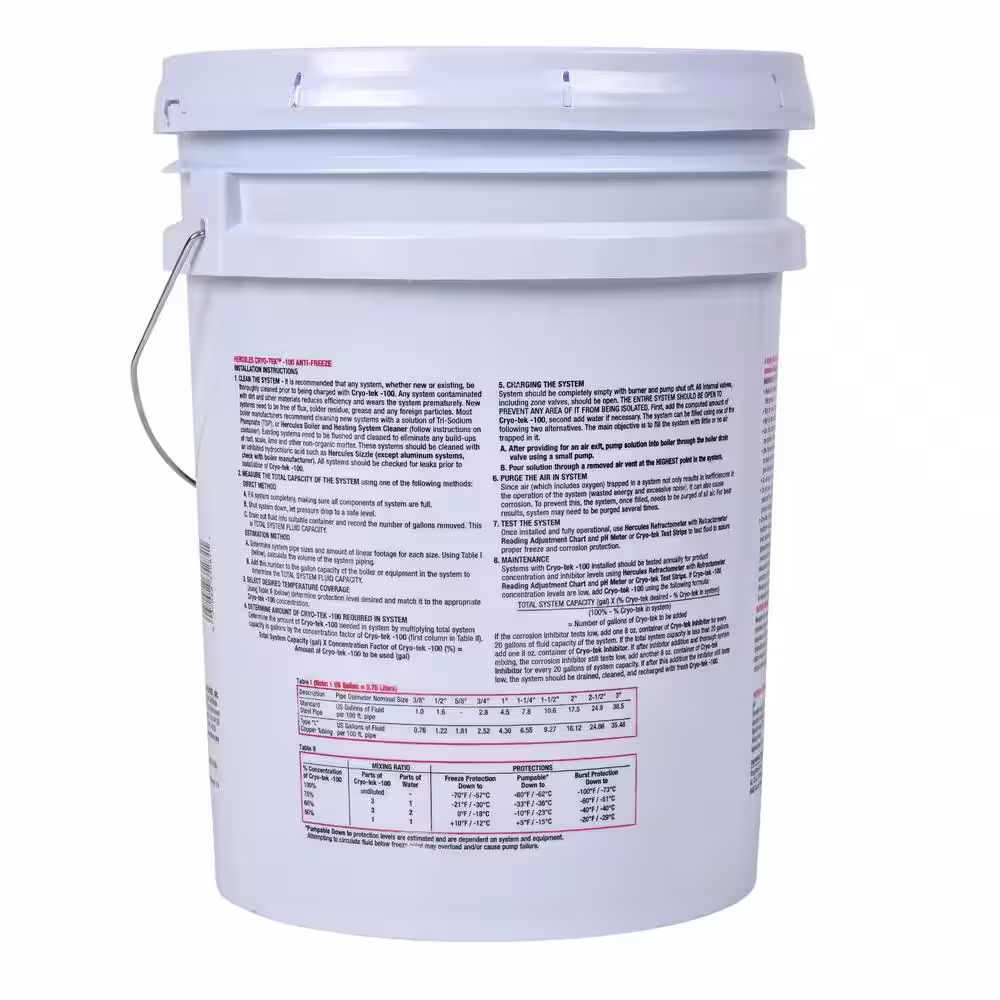 Oatey Cryo-Tek 5 gal. Non-Toxic Corrosion-Resistant Antifreeze