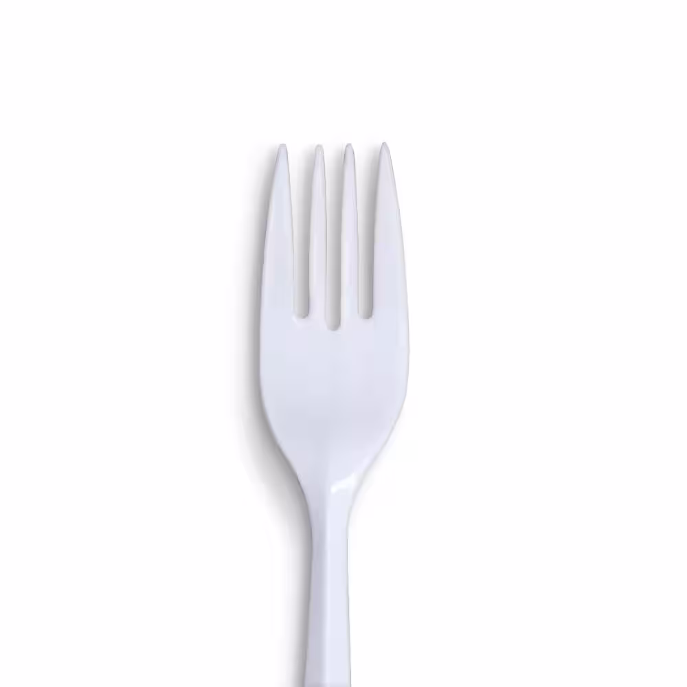 Empress 1000-Piece White Medium Weight Polypropylene Fork