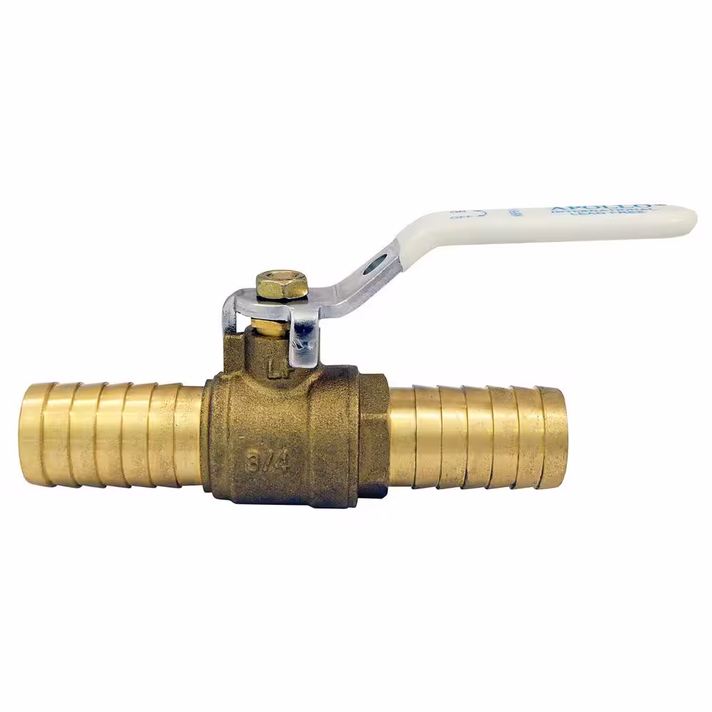 Apollo 3/4 in. Brass Insert Poly Ball Valve