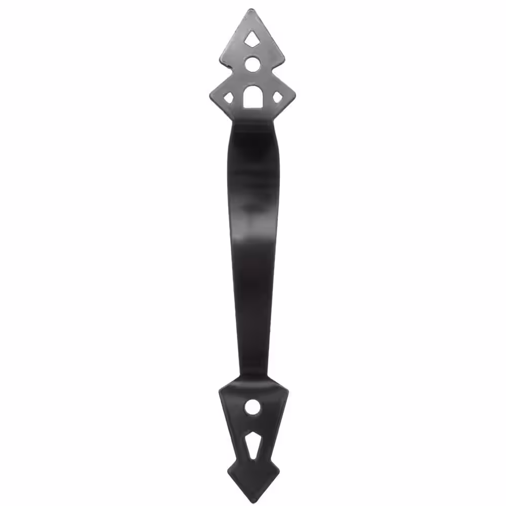 Everbilt 11-1/8 in. Black Heavy-Duty Gate Pull