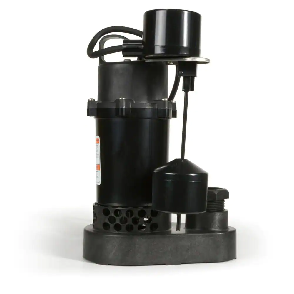 Everbilt 1/4 HP Aluminum Sump Pump Vertical Switch