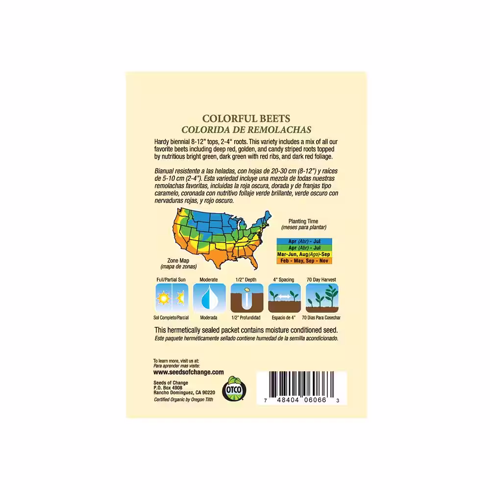 Seeds of Change Blue Lake Bush Bean Seed