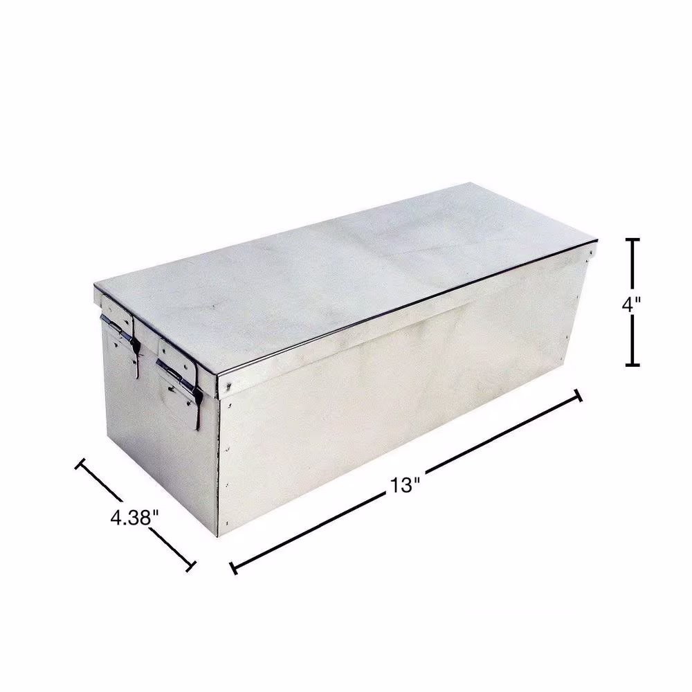 Stalwart 1 Gal. Storage Box in Metallic