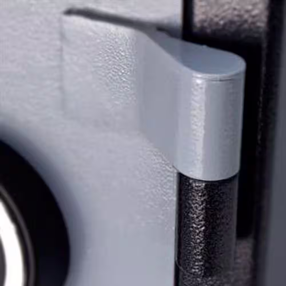 MESA 6.7 cu. ft. All Steel Depository Safe with Two Electronic Locks in 2-Tone, Black and Grey