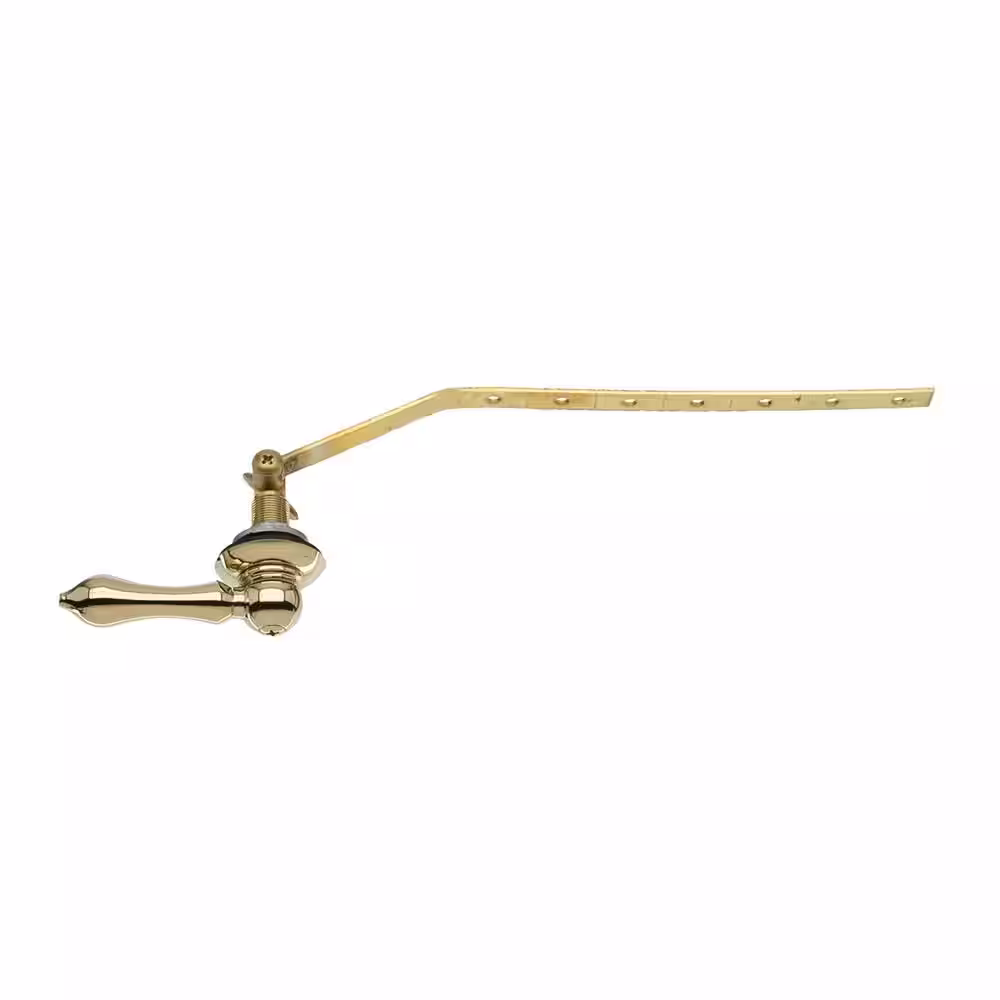 DANCO Universal Decorative Toilet Handle in Polished Brass