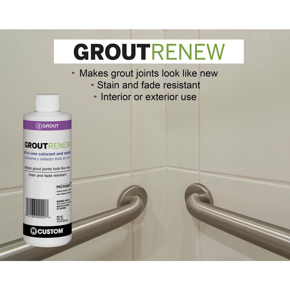 Custom Building Products Polyblend #540 Truffle 8 oz. Grout Renew Colorant