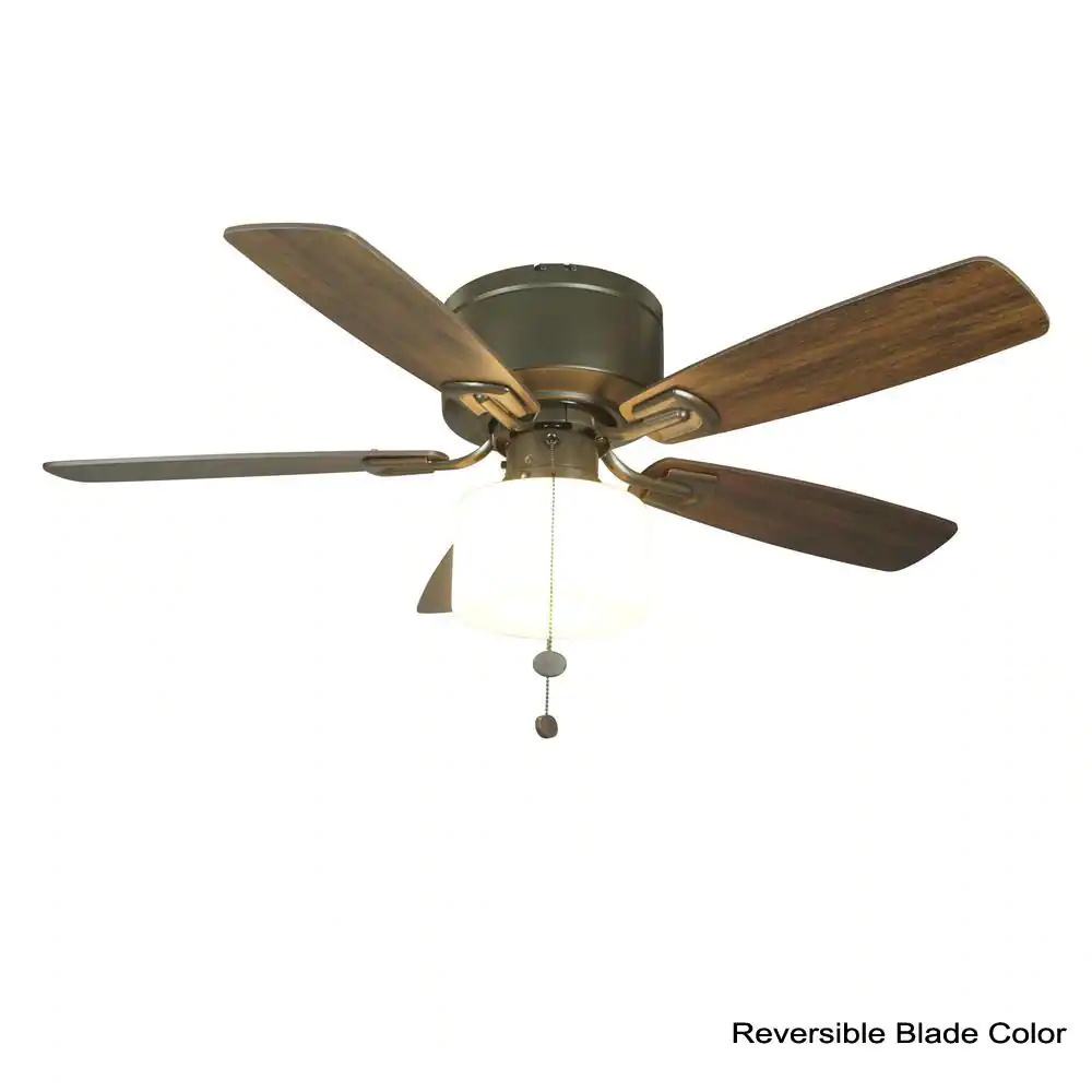 None Bellina 42 in. Oil-Rubbed Bronze Ceiling Fan with Light Kit