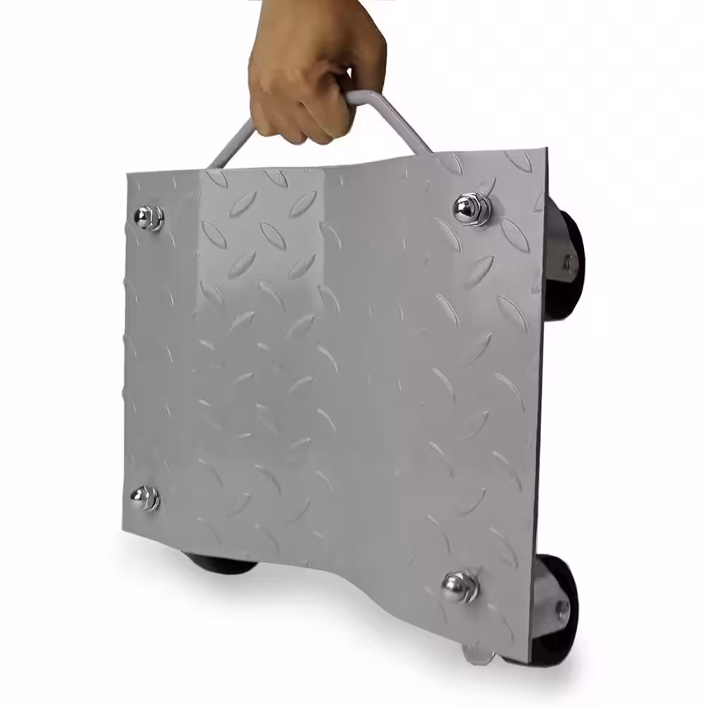 XtremepowerUS 1500 lbs. Capacity Heavy-Duty Commercial Grade Solid Steel Tire Dolly (2-Pack)