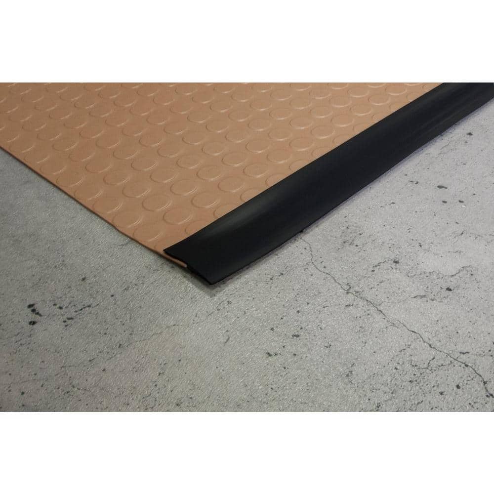 G-Floor 25 ft. length Midnight Black Mat Edge Trim