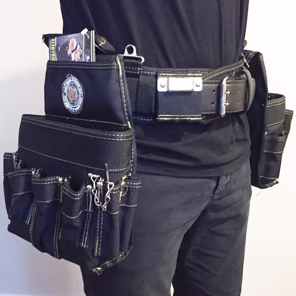 Rack-A-Tiers 32 in. x 35 in. Electrician Tool Bag/Belt Combo