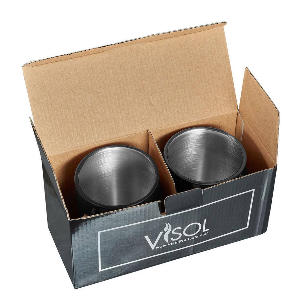 Visol Kremlin Gunmetal Mule Mug Set