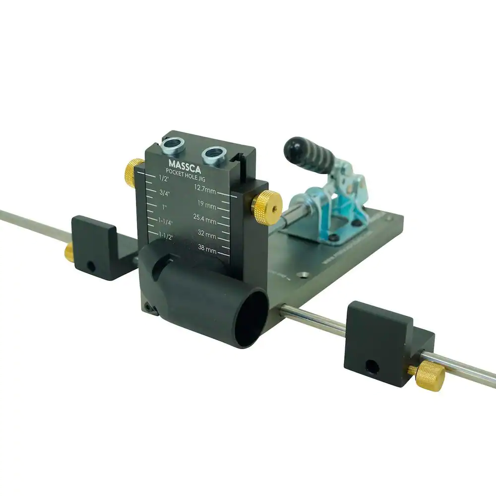 Massca Aluminum Pocket-Hole Jig System M2 PRO