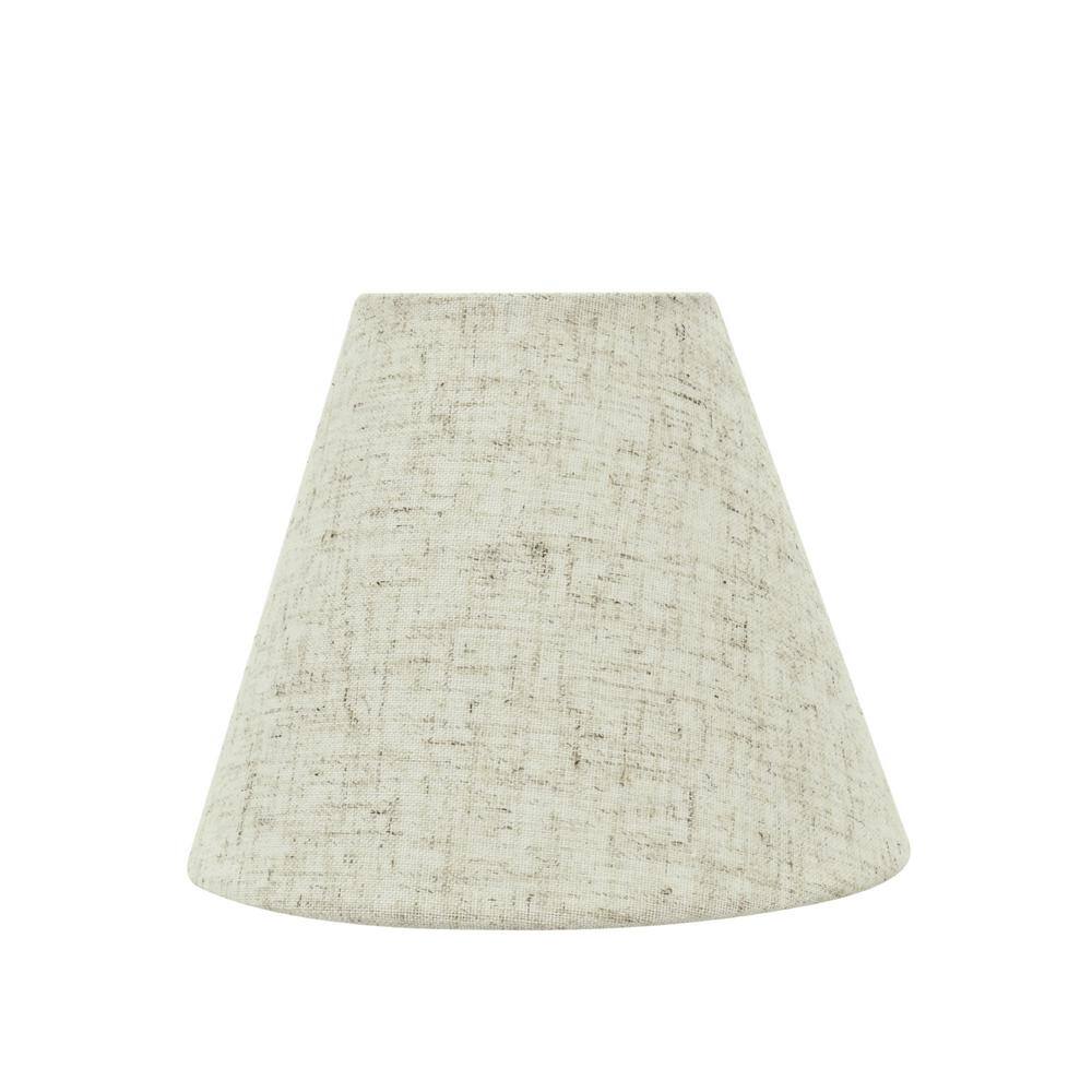 Aspen Creative Corporation 6 in. x 5 in. Off White Hardback Empire Lamp Shade (6-Pack)