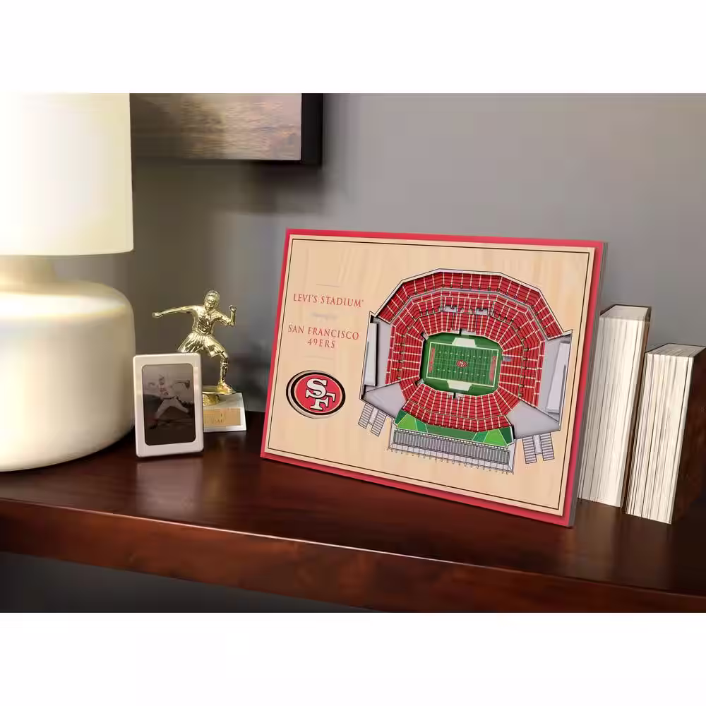 YouTheFan NFL San Francisco 49ers 3D StadiumViews Desktop Display - Levi's Stadium