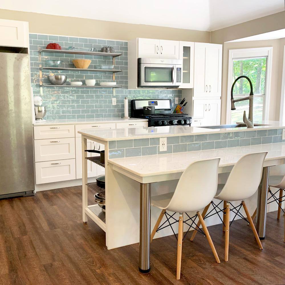 Merola Tile Chester Acqua 3 in. x 6 in. Ceramic Wall Tile (5.72 sq. ft./Case)