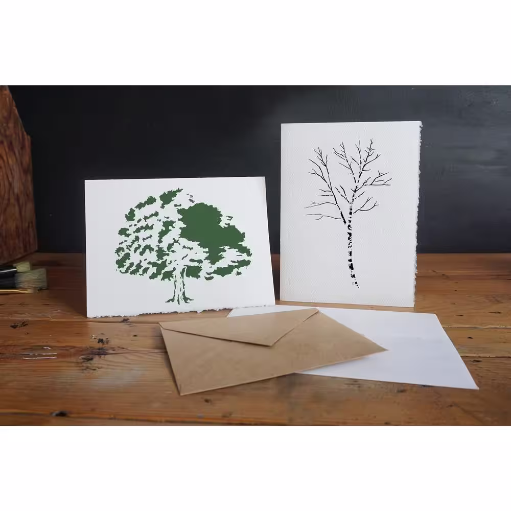 Stencil1 Trees Stencil (4-Pack)