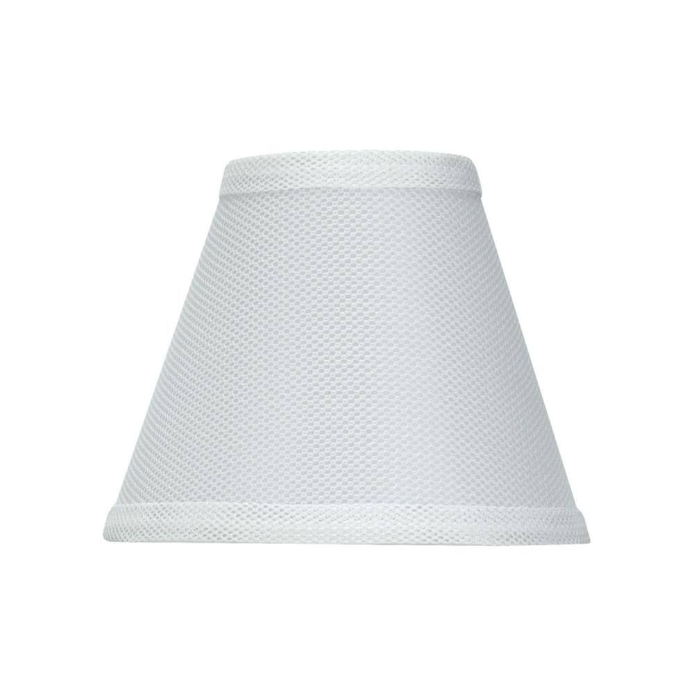 Aspen Creative Corporation 6 in. x 5 in. White Hardback Empire Lamp Shade (2-Pack)