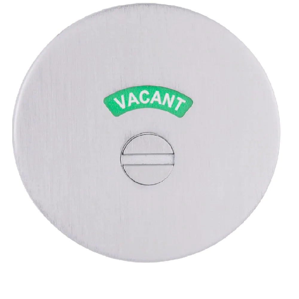 Universal Hardware Universal Hardware Occupancy Indicator Deadbolt, non-handed, adjustable backset, Satin Chrome Finish