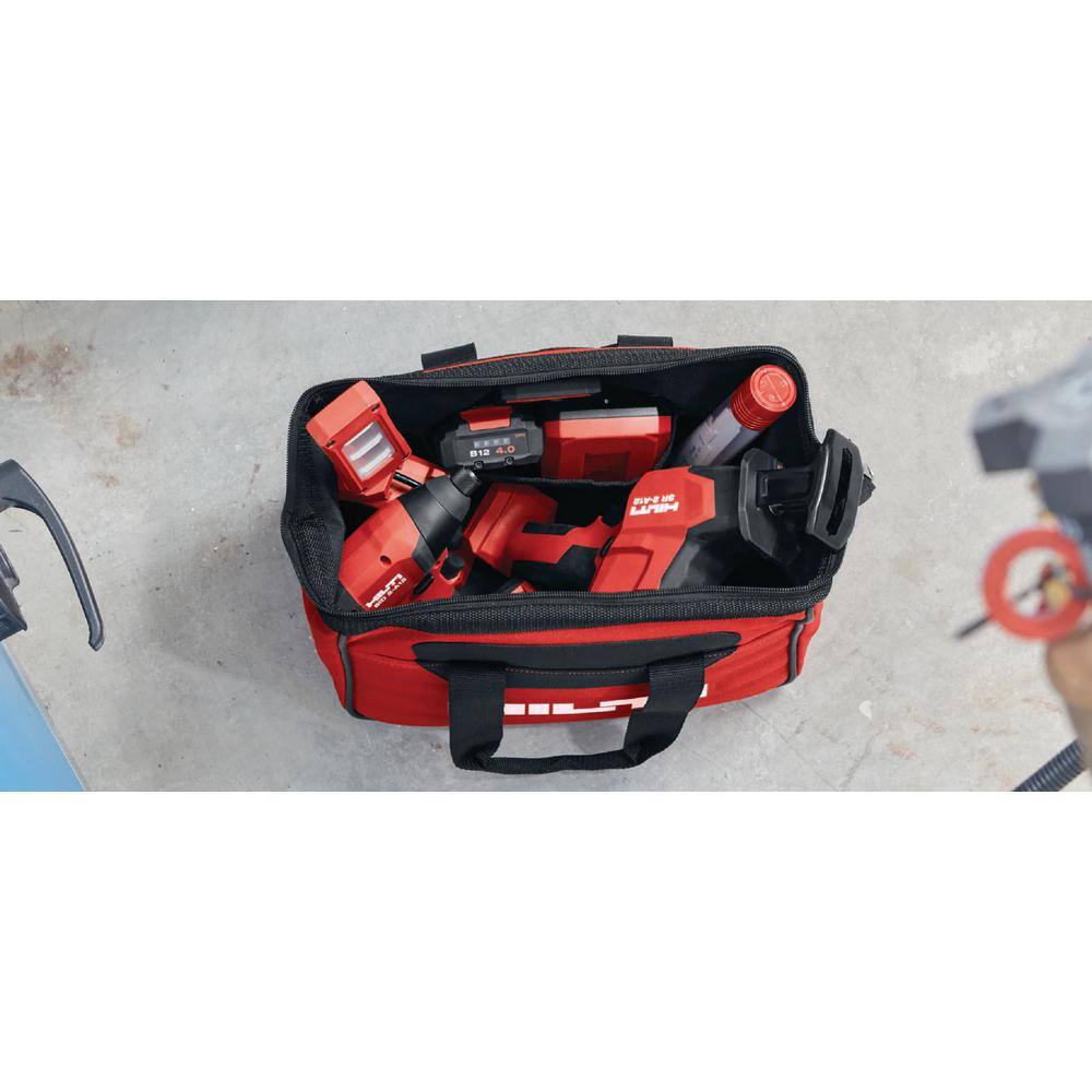 Hilti 12.6 in. x 7.9 in. x 9.8 in. Durable Sub-Compact Tool Bag
