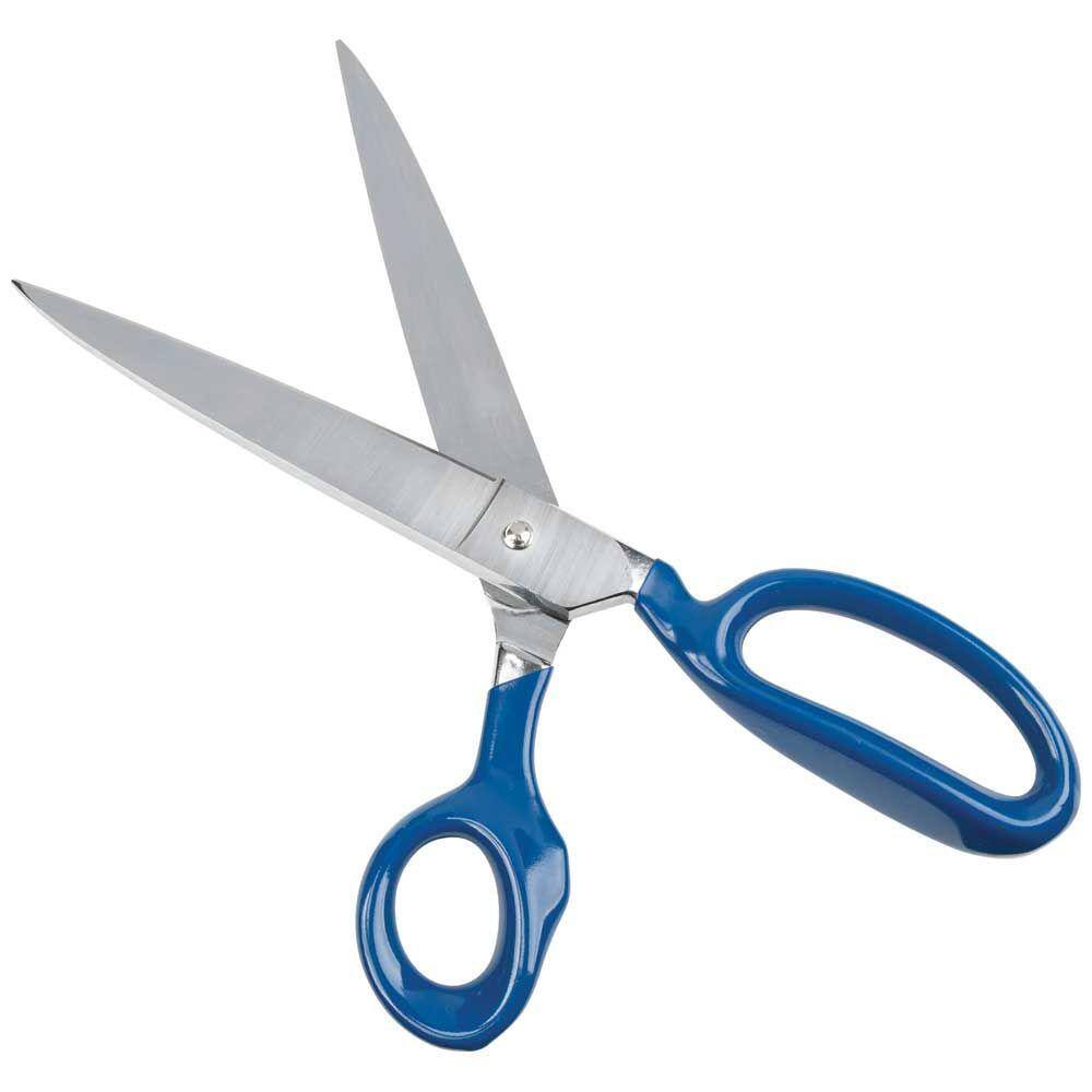 Klein Tools 12 in. Bent Trimmer Large Ring Coated Handles