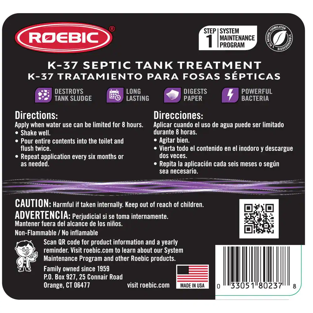 ROEBIC 64 oz. Septic Tank Treatment