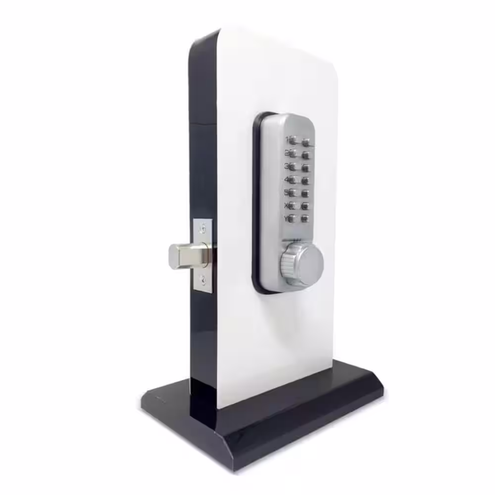Premier Lock Mechanical Spring Deadbolt Lock - Keyless with Combination Push Buttons
