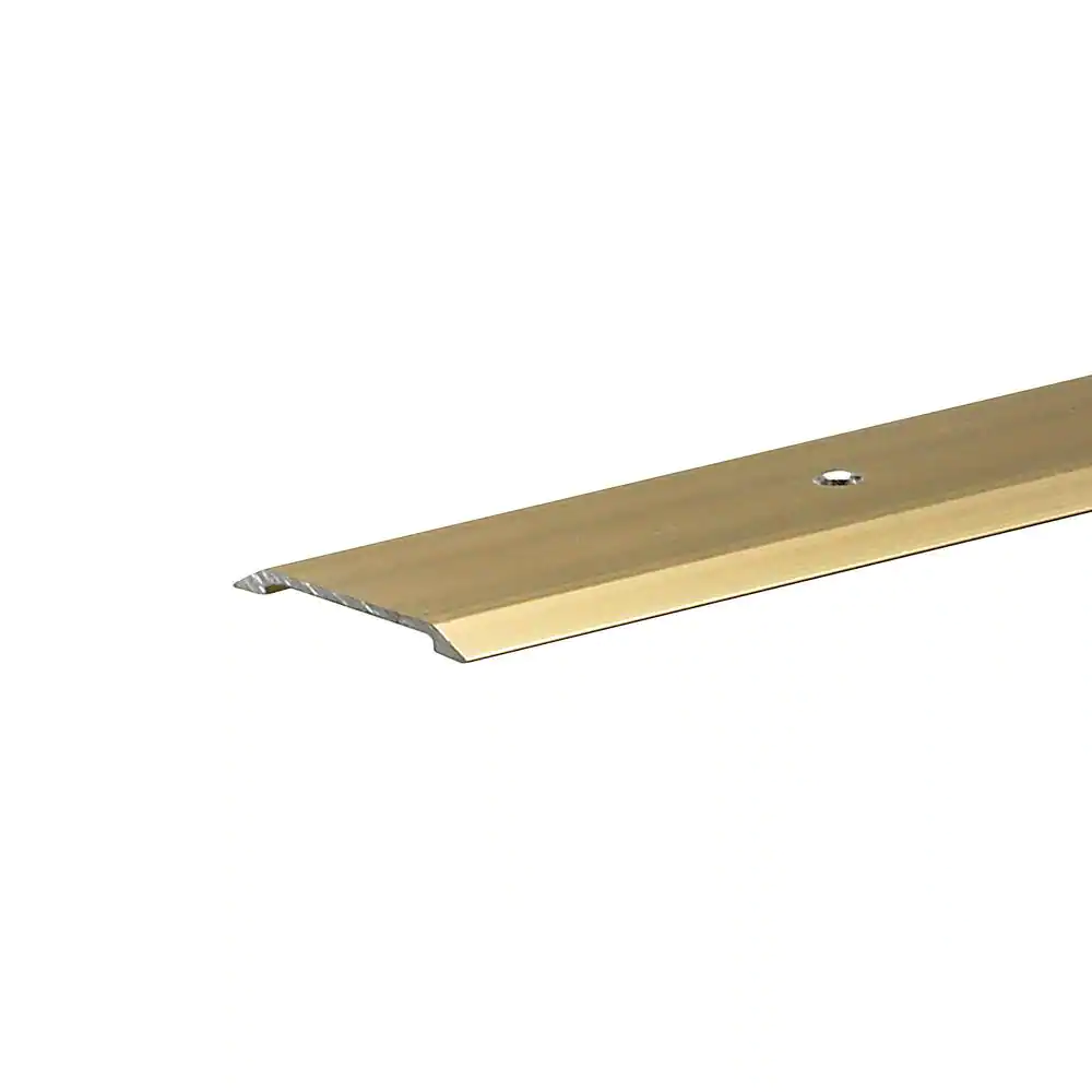 Frost King 1-3/4 in. x 36 in. Brite Gold Saddle Threshold for Interior Doorways