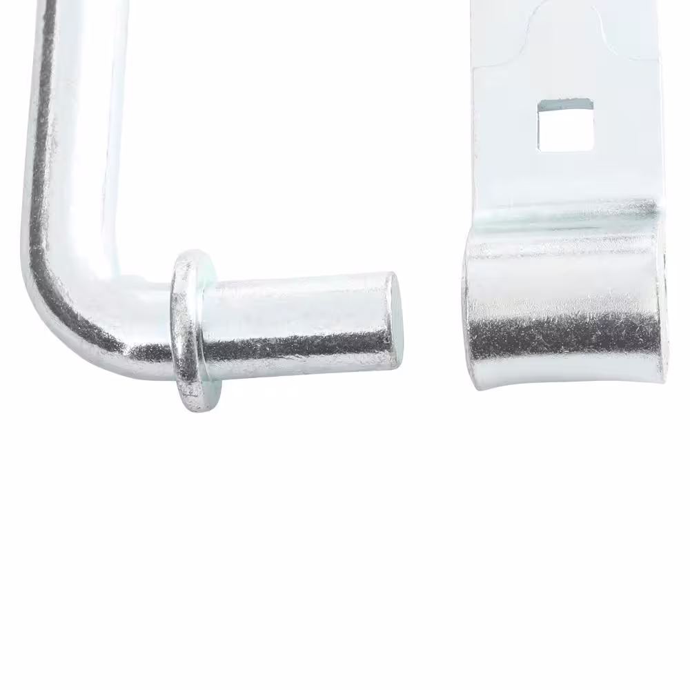 Everbilt 8 in. Zinc Plated Screw Hook and Strap Hinge