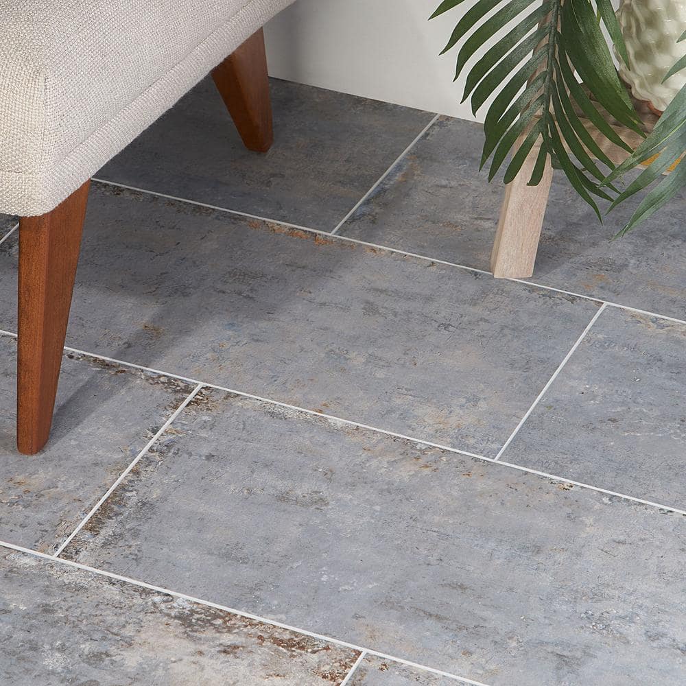 Ivy Hill Tile Mantis Ocean Blue 11.81 in. x 23.62 in. Matte Porcelain Floor and Wall Tile (13.55 sq. ft./Case)