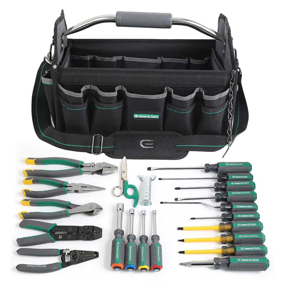 Commercial Electric Electrician's Tool Set (22-Piece)
