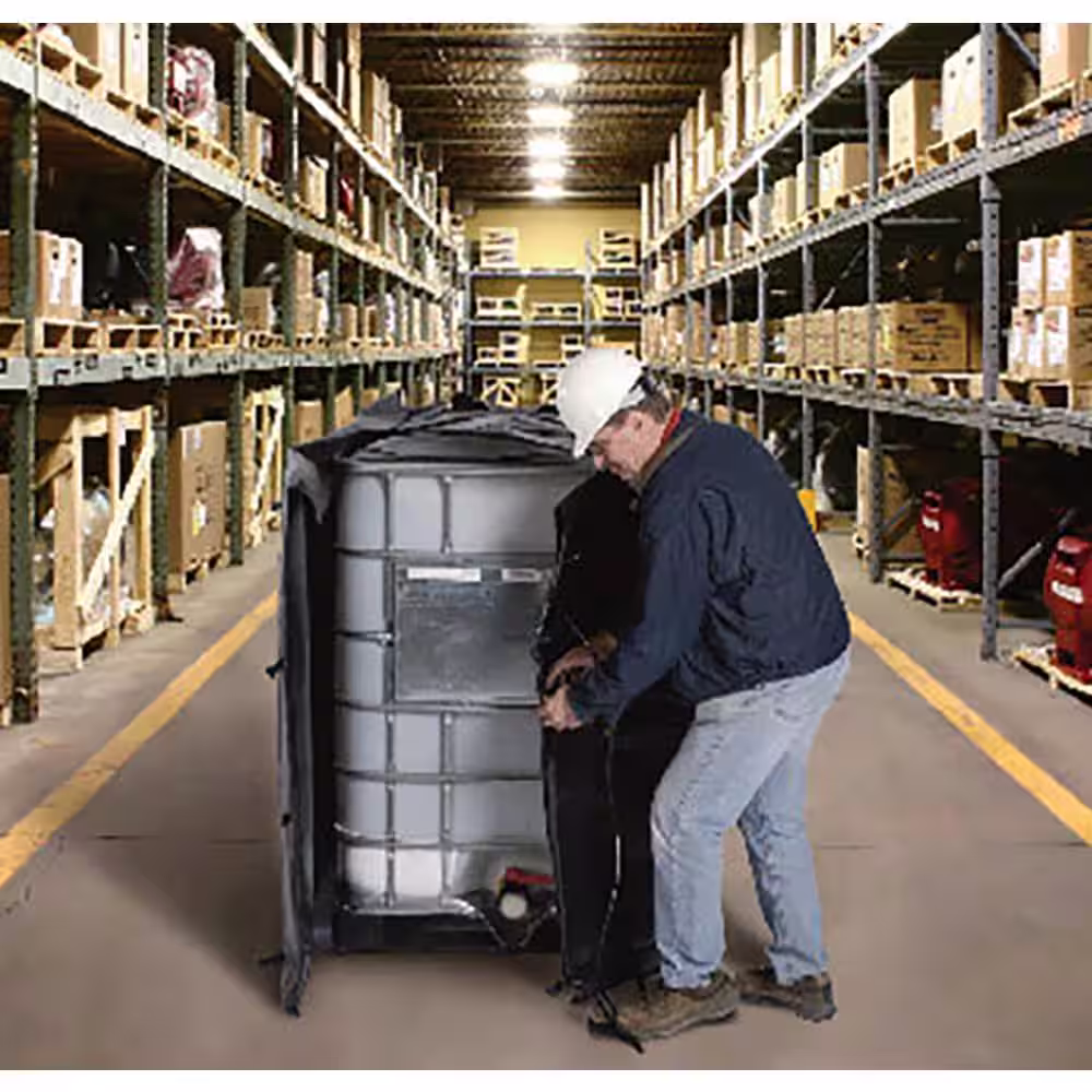 Powerblanket Insulated 275 Gal. IBC Tote Heating Blanket, IBC Tank Heater, Adjustable Thermostat Controller, Max Temp 145Â°F